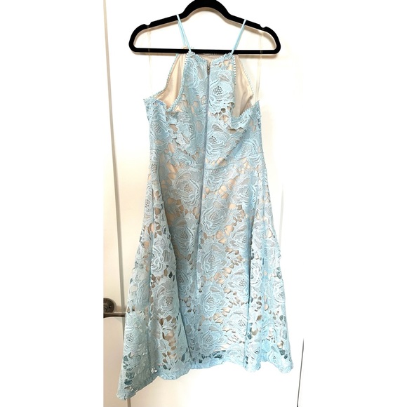 Just Me Lace Fit and Flare Dress - Picture 3 of 5